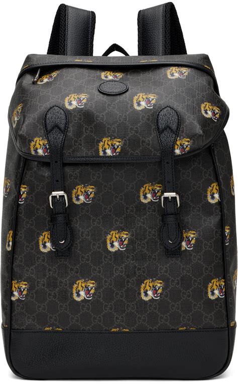 gucci rain jacket tiger|Gucci backpack with tiger.